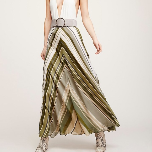 Free People Dresses & Skirts - Free People Dance in the Streets Maxi Skirt 8